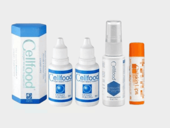 2 X Cellfood 1 X Longevity With Free Lips