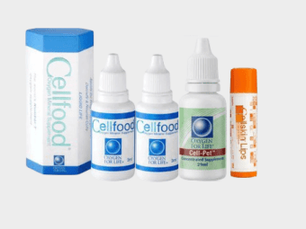 2 X Cellfood + 1 Cell-Pet With Free Lips