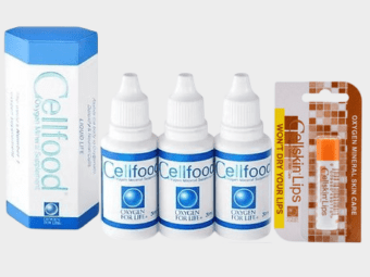 3 X Cellfood With Free Lips