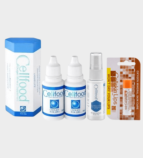 2 X Cellfood 1 X Longevity With Free Lips Cellfood Sport Cellfood